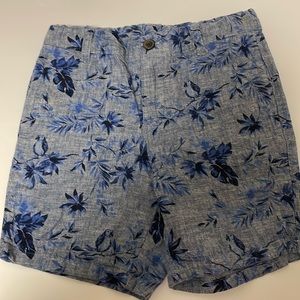 Janie and Jack boys linen shorts